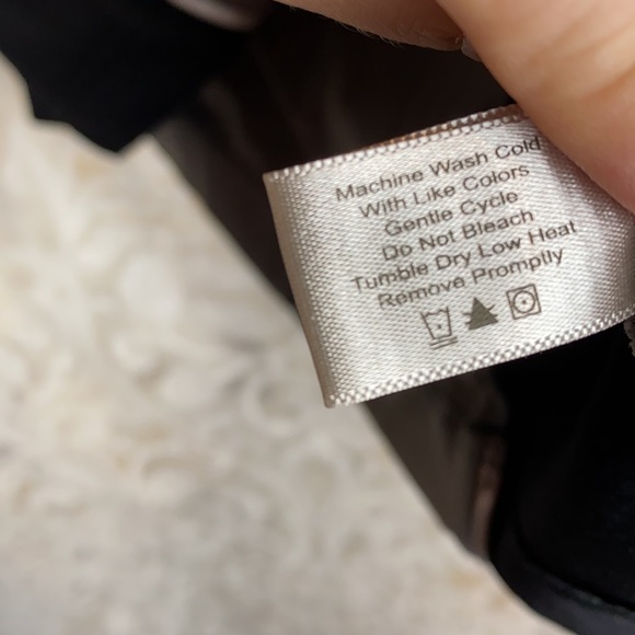 Boston Proper Sport Grey Black Zip up blazer jacket lightweight colorblock small - Picture 9 of 11